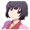 😕 Anime Reactions ( ͡° ͜ʖ ͡°), sticker Telegram 7 sur 55