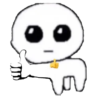 👍 autistic creature time, sticker Telegram 19 sur 67
