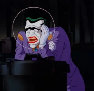 🤡 Joker 1992 from @somewherechannel, Telegram sticker 8 of 71
