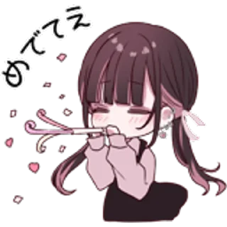 🎀 Jirai Kei 🎀, Telegram sticker 7 of 40