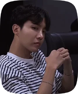 🤔 BTS, Telegram sticker 10 of 17