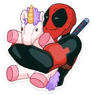 🤗 @TVstickers Wade Wilson, стікер Telegram 18 з 32