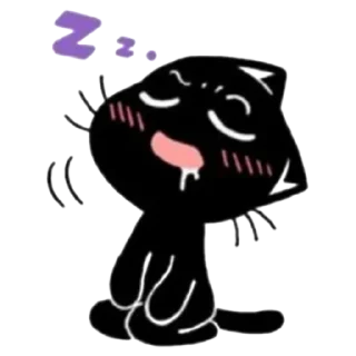 😴 🐈‍⬛️ .  Felix   ֶָ࣪   @prettycats_pc ꐑ       ๋࣭, стикер Telegram 5 из 38