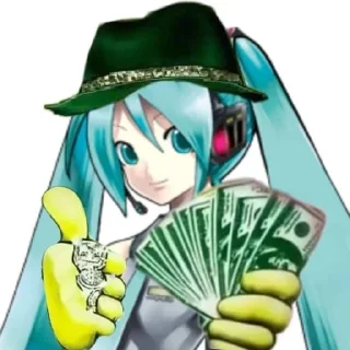 🌟 Miku by @NexusOOpx, Telegram sticker 6 of 120