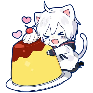 🎂 Мафу-котик 2 @Nyasticks, стікер Telegram 11 з 41