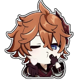 🦊 ─ ·(🦊)· 𝐀𝗃𝖺𝗑  @enliar · ─, sticker Telegram 17 sur 90