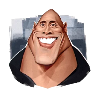 😄 Скала Джонсон, sticker Telegram 11 sur 13