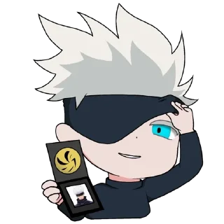 😏 Чиби-Годжо, Telegram sticker 10 of 14