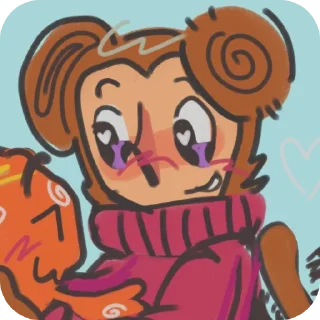 🖼 Обезьяна и нагец, Telegram sticker 20 of 49