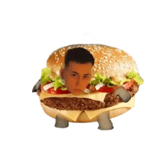 🍔 Саша 13 карат, стикер Telegram 23 из 31