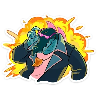 💥 Уильям (@TgSticker), Telegram sticker 13 of 48