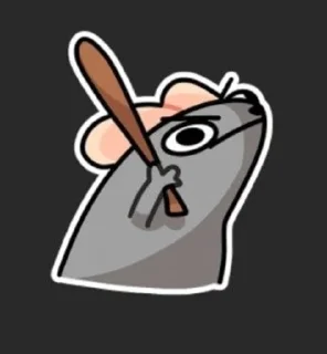 🌟 крыска кыска, стікер Telegram 22 з 44
