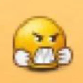 😠 emoji, sticker Telegram 10 sur 13