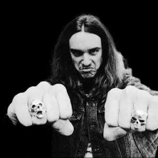 💀 Clifford Burton, sticker Telegram 15 sur 30