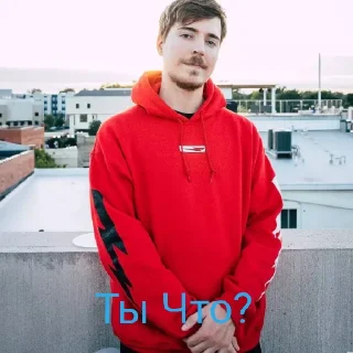 🥵 Мистер Бист, стікер Telegram 23 з 50
