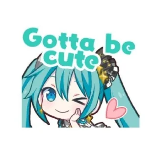 🤩 °•★Miku, стикер Telegram 15 из 24