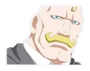😠 Стальной алхимик :: @animesticks, стікер Telegram 15 з 29