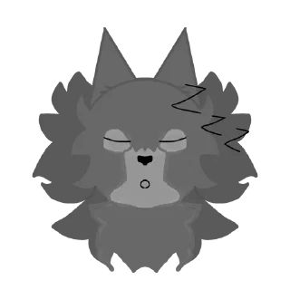 😪 Волк Крохмаль @WildCraftik1, sticker Telegram 14 sur 46
