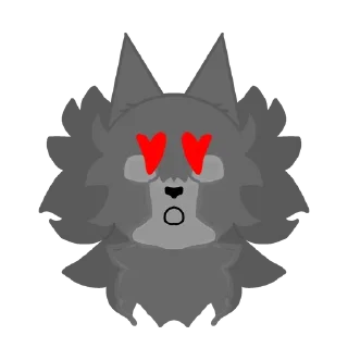 😍 Волк Крохмаль @WildCraftik1, sticker Telegram 8 sur 46