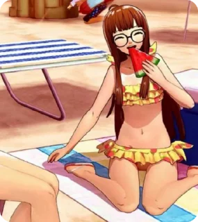 😋 i love futaba | @SonicSlayer |, sticker Telegram 10 sur 60