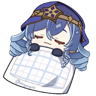 💙 Лайла @meowcn, sticker Telegram 24 sur 65