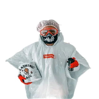 😷 Supreme, sticker Telegram 16 sur 19