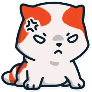 😠 Marsey the cat:: @f3r0xus, Telegram sticker 16 of 120