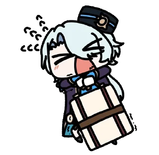 😣 silly hsr gifs :: @futasticker, стикер Telegram 22 из 106