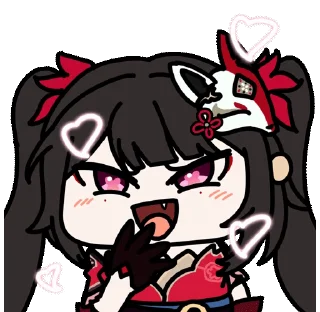 🥰 silly hsr gifs :: @futasticker, стикер Telegram 19 из 106