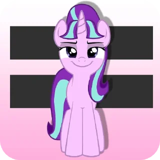 🐱 Старлайт глиммер💜, Telegram sticker 5 of 66