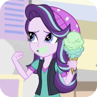 📖 Старлайт глиммер💜, Telegram sticker 21 of 66
