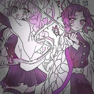 💞 - mitsuri and shinobu - @nrxszxa, стікер Telegram 16 з 56