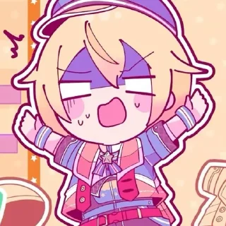 😱 Тенма Цукаса @Anim_StikersUWU, стикер Telegram 10 из 60