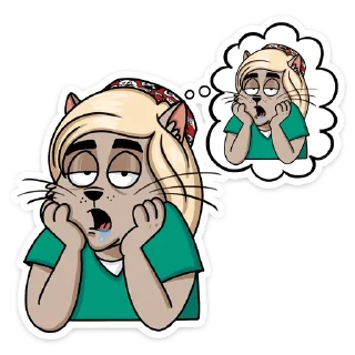 🤤 Мария :: @stickroom, sticker Telegram 20 sur 52