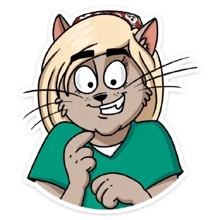 🙂 Мария :: @stickroom, sticker Telegram 13 sur 52