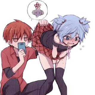 📷 shy anime pack, sticker Telegram 10 sur 37