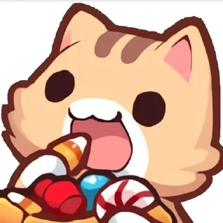 🍬 Котик, Telegram sticker 18 of 35