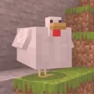 🐓 random minecraft | BP, стікер Telegram 23 з 43