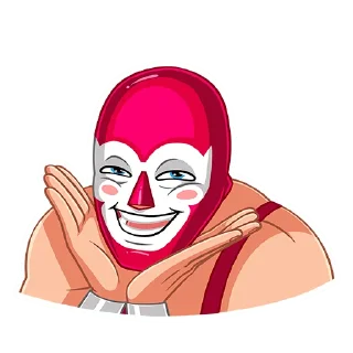 😊 Лучадор Бобо (@TgSticker), Telegram sticker 12 of 48