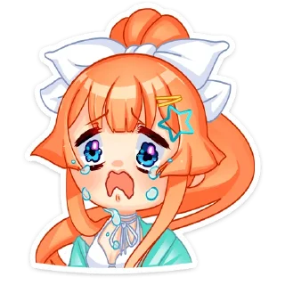 😭 Мей на каникулах :: @stickroom, Telegram sticker 19 of 48