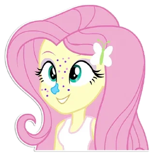 🤡 Fluttershy [EG] | By @Egor418, стикер Telegram 11 из 49