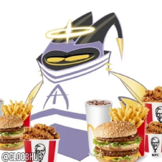 😂 @CLOOBHUB ⌥ ОТЕЛЬ ХАЗБИН HAZBIN HOTEL, sticker Telegram 24 sur 25