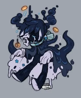 😖 Squid Ink автор— @I_Love_Cookie5606, sticker Telegram 2 sur 15