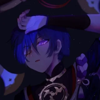 😳 Scaramouche., Telegram sticker 8 of 52