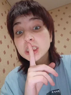 🤫 Ну я типо, стікер Telegram 24 з 95