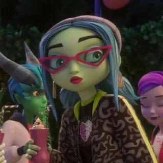 🧟‍♀ Monster high G3, стікер Telegram 11 з 120
