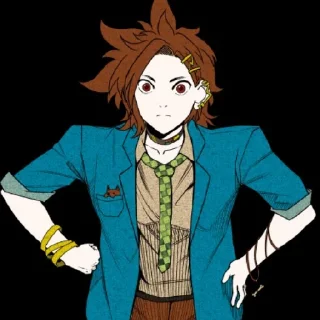 😄 joe tazuna♡ @stikerszxc :: @Stickers, Telegram sticker 7 of 33