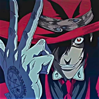 ☔️ ☔️Алукард☔️ @animestikersp, sticker Telegram 17 sur 60