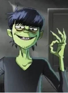 👌 Murdoc, sticker Telegram 10 sur 40