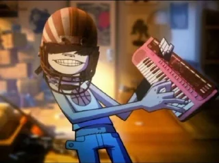 🎹 Noodle (Gorillaz), sticker Telegram 20 sur 120